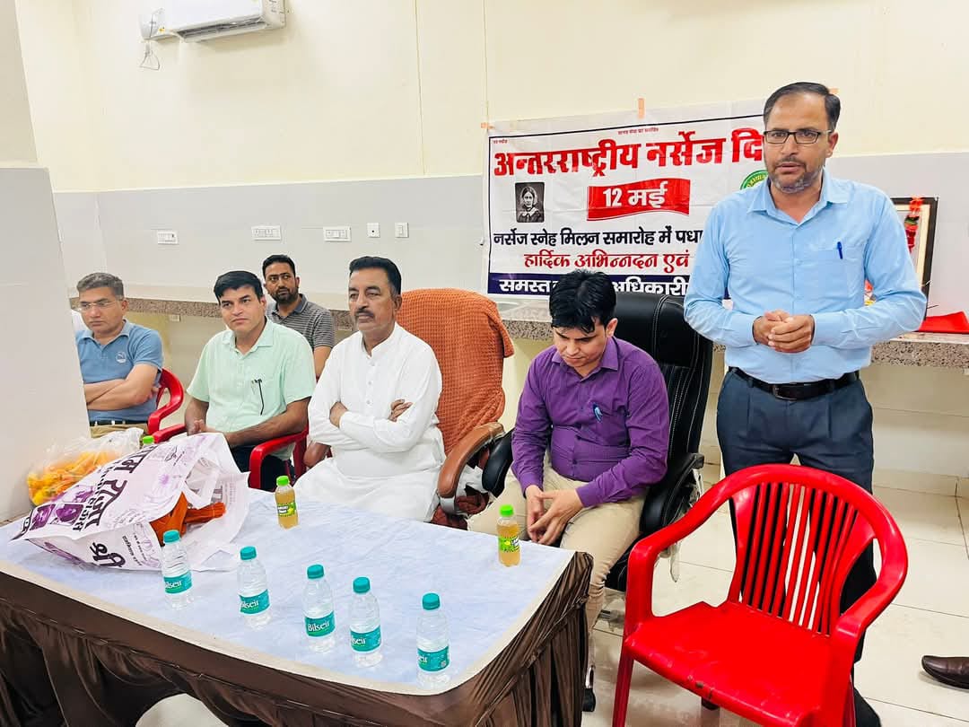 नर्सिंग दिवस पर बोले विधायक बैनीवाल: नाइटेंगल से लें प्रेरणा, नर्सिंग सेवा केवल नौकरी नहीं, यह मानवता की सेवा है।