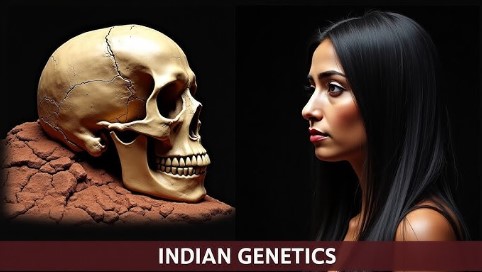 भारतीयों का डीएनए 4 लाख साल पुरानी नस्ल से जुड़ा, AIMs और UC बर्कले के शोध में बड़ा खुलासा।