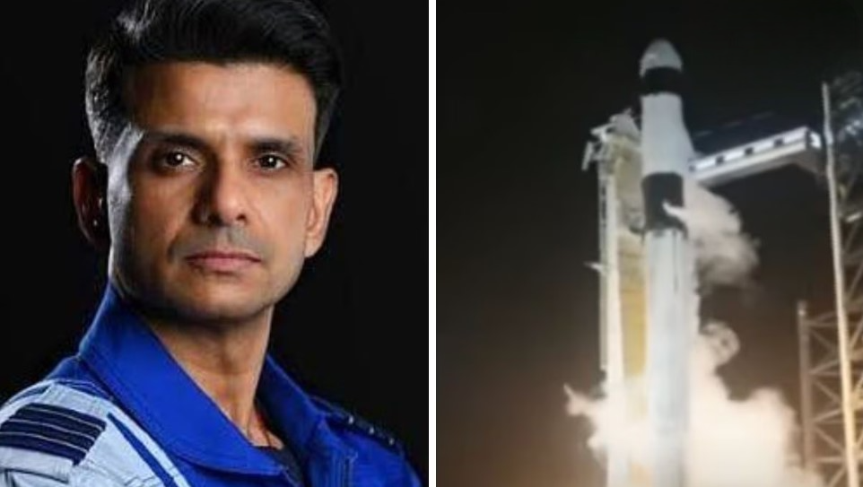 41 साल बाद भारतीय अंतरिक्ष यात्री की गगनचुंबी उड़ान, शुभांशु शुक्ला ने रचा इतिहास।