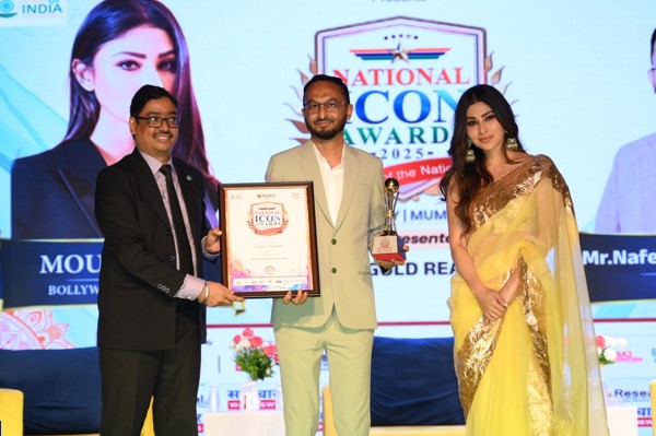 ‘व्हाइट गोल्ड’ से रचा गया सपनों का शहर: नफीस अशरफ खान को मिला नेशनल आइकॉन अवॉर्ड 2025.