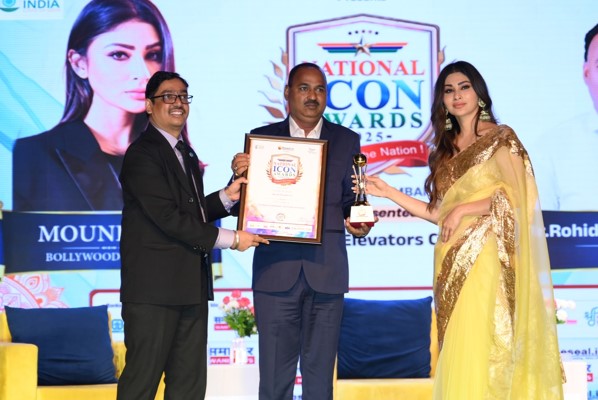 रोहिदास लोखंडे: जिन्होंने लिफ्ट तकनीक में गढ़ी नई ऊंचाइयां, National Icon Award 2025 से सम्मानित।