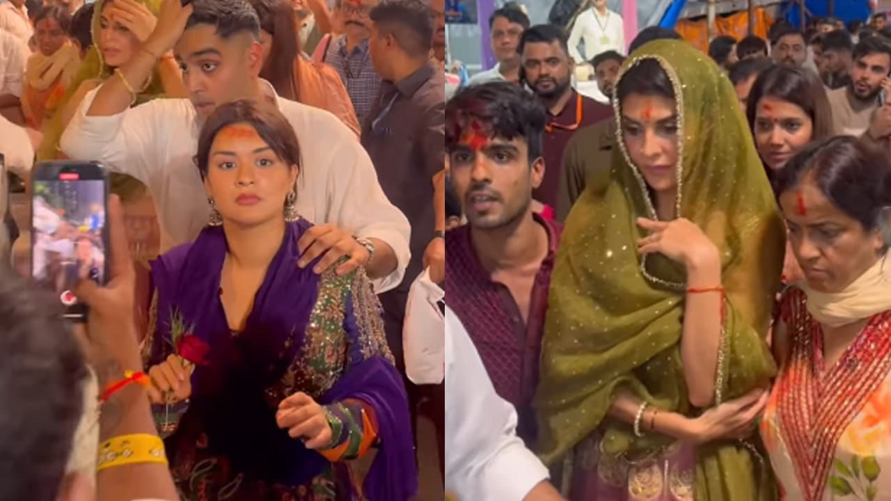 लालबागचा राजा के दर्शन के दौरान जैकलीन और अवनीत कौर भीड़ में फंसीं: मुंबई गणेशोत्सव में उत्साह और अफरा-तफरी