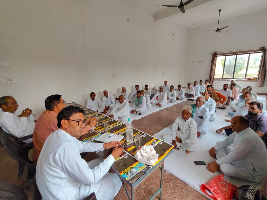 भारतीय किसान संघ नोहर का अभ्यास वर्ग जाट भवन में सम्पन्न, संगठनात्मक मजबूती पर रहा फोकस