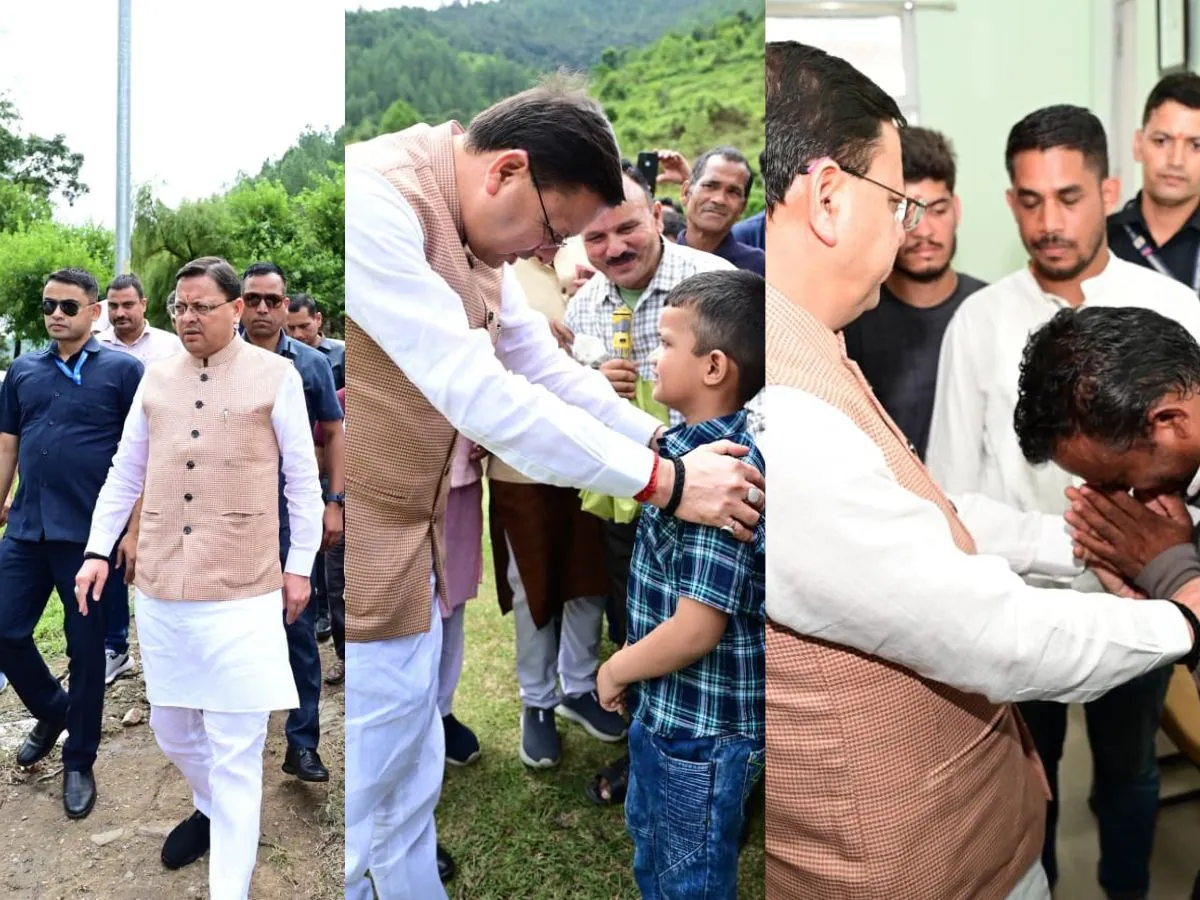 चमोली आपदा: मुख्यमंत्री धामी ने पीड़ितों से मुलाकात कर दिया पूर्ण समर्थन का भरोसा