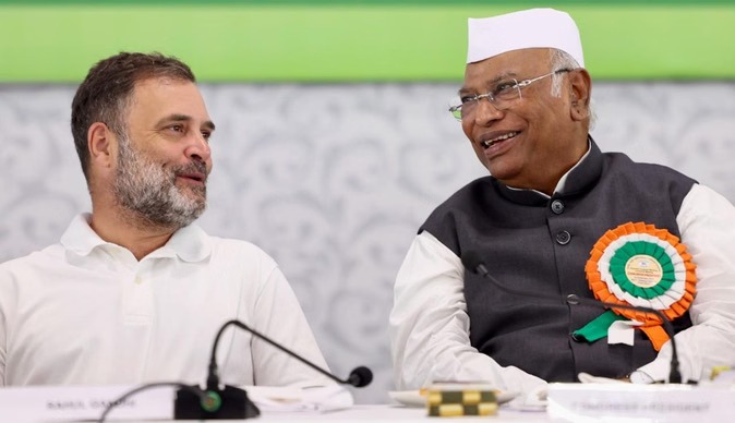 भाजपा अब नीतीश को बोझ मानती है: कांग्रेस कार्यसमिति बैठक में खरगे का एनडीए पर तंज