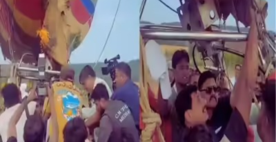 सीएम मोहन यादव का हॉट एयर बलून राइड मण्डसौर के गांधीसागर में फायर के कारण रद्द
