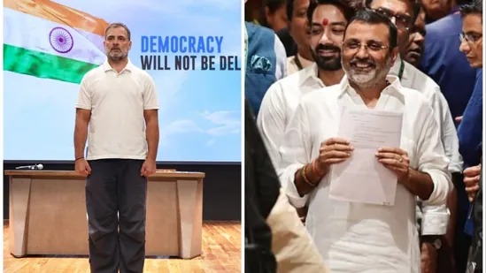 ‘वोट चोरी’ पर राहुल गांधी का जनरेशन Z से संवाद, BJP ने दी नेपाल जैसे हालात की चेतावनी