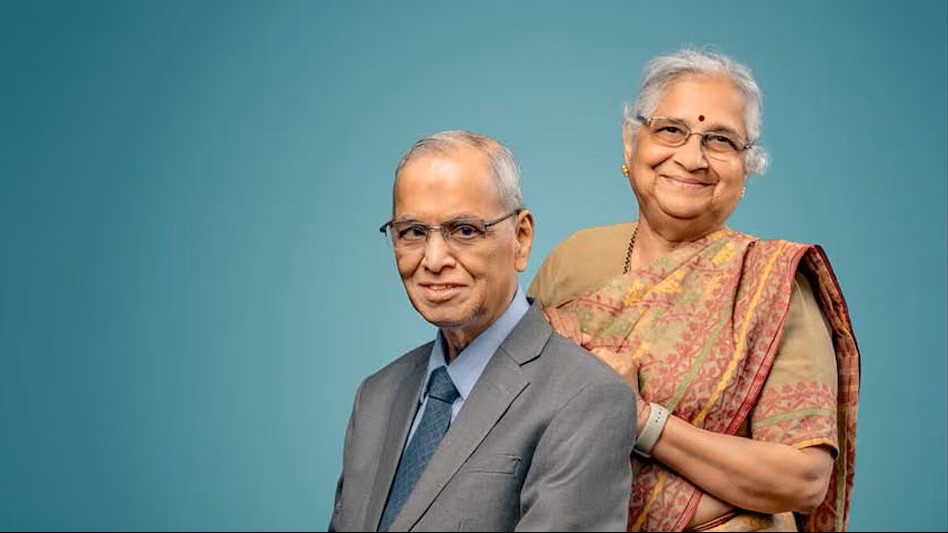 इन्फोसिस फाउंडर नारायण मूर्ति और पत्नी सुधा मूर्ति ने कर्नाटक जाति सर्वे में शामिल होने से किया इनकार — वजह जानकर हर कोई हुआ हैरान