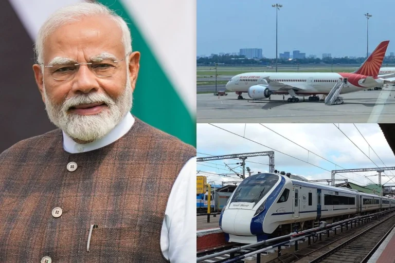 16 प्रधानमंत्री मोदी का मुंबई दौरा अंडरग्राउंड मेट्रो और नवी मुंबई एयरपोर्ट