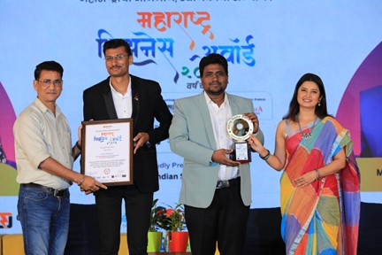 महाराष्ट्र में ‘बेस्ट रेसिडेंशियल एंड कमर्शियल सोलर प्रोवाइडर’ का खिताब मिला श्री सुशील रांगरी को