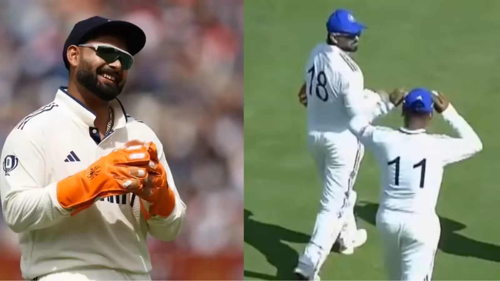 विराट कोहली का जर्सी नंबर पहन मैदान में उतरे ऋषभ पंत, स्टंप माइक पर बोले ऐसा कि वीडियो वायरल