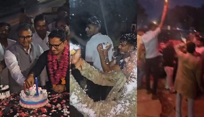 सड़क पर समर्थक का बर्थडे मना विवादों में BJP विधायक, ट्रैफिक रोकने पर विपक्ष ने उठाए सवाल