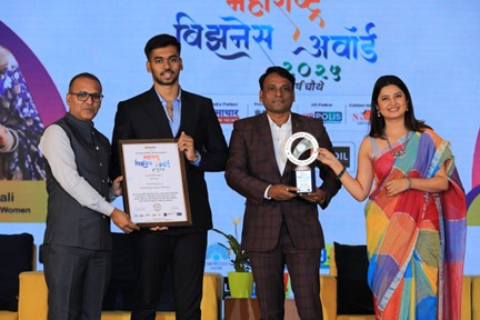 नाशिक के श्री अजय कुमार को ‘Best Real Estate Company Of The Year’ अवॉर्ड से सम्मानित