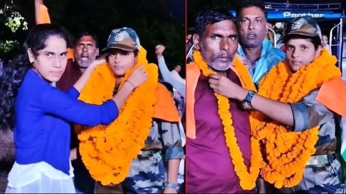 सेना की वर्दी में बिटिया का जबर्दस्त स्वागत, पर खुला बड़ा फर्जीवाड़ा! NCC छात्रा से लाखों की ठगी, ‘आर्मी जॉब’ का झांसा देकर खेला गया बड़ा खेल
