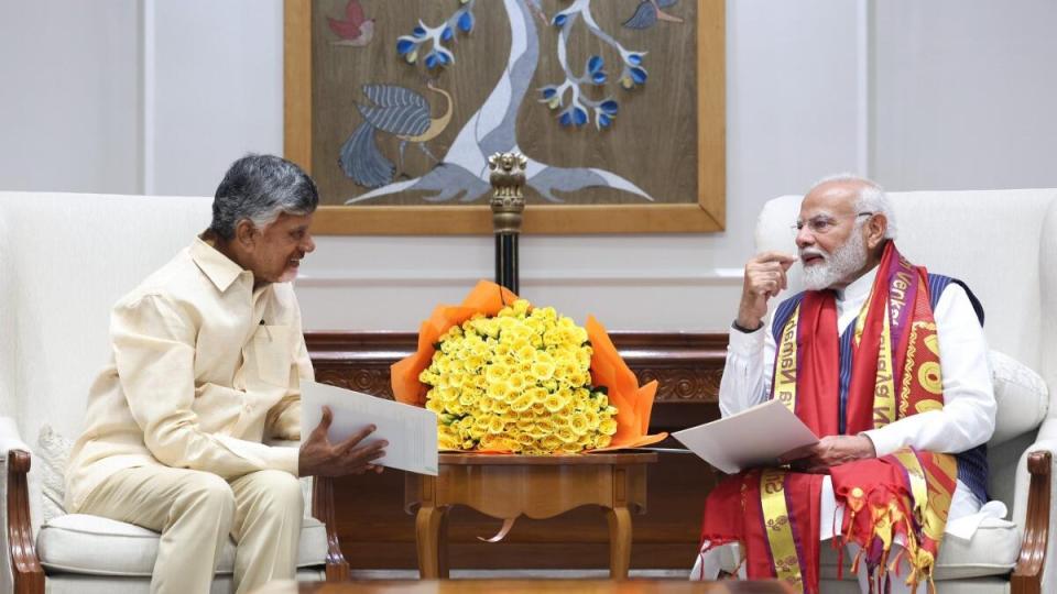 गूगल के साथ ₹84,000 करोड़ के समझौते से पहले प्रधानमंत्री को आमंत्रण देने दिल्ली पहुंचे आंध्र प्रदेश के मुख्यमंत्री