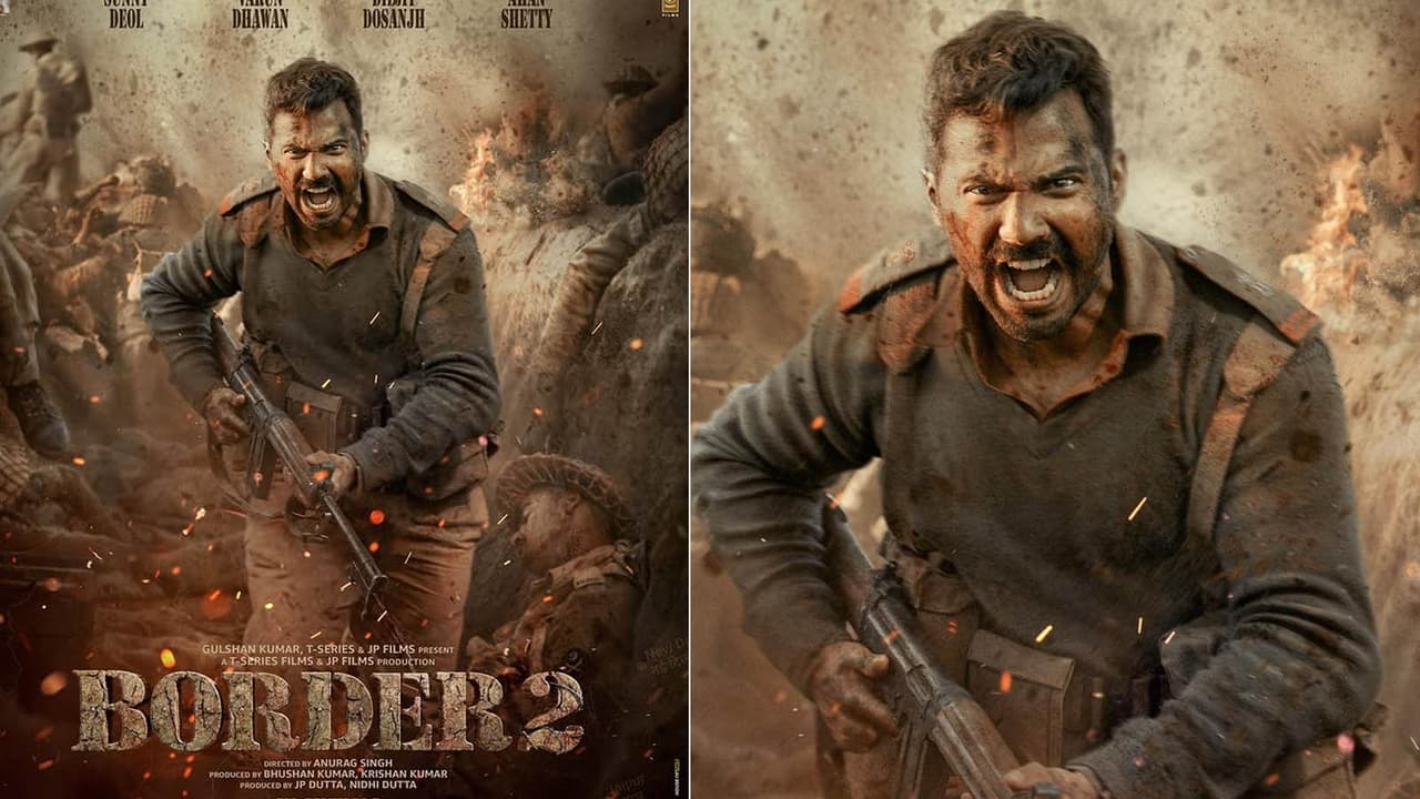 ‘बॉर्डर 2’ से वरुण धवन का फर्स्ट लुक जारी: ‘देश का सिपाही’ बनकर छा गए एक्टर, 28 साल बाद लौट रही है बॉर्डर की विरासत