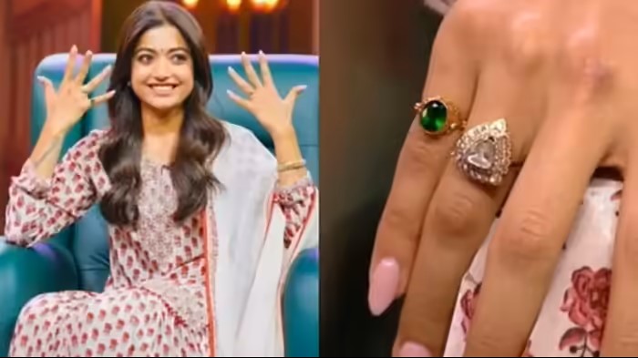 रश्मिका मंदाना ने पहली बार कैमरे पर दिखाई सगाई की अंगूठी, विजय देवरकोंडा के सवाल पर शरमाई नजरें