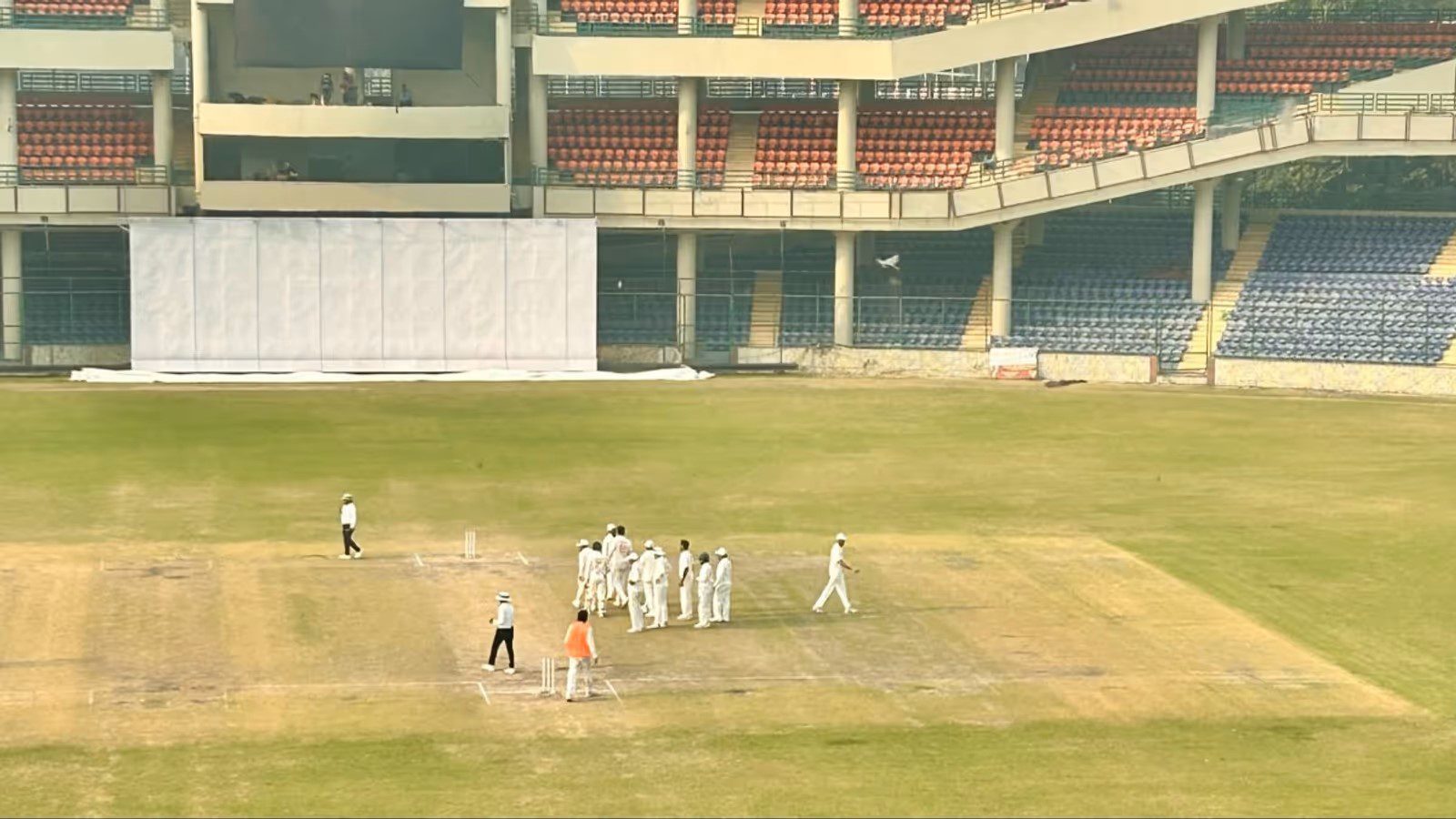 लाल किला धमाके के बाद बढ़ाई गई अरुण जेटली स्टेडियम की सुरक्षा, दिल्ली-जम्मू कश्मीर रणजी मैच के अंतिम दिन कड़ी निगरानी
