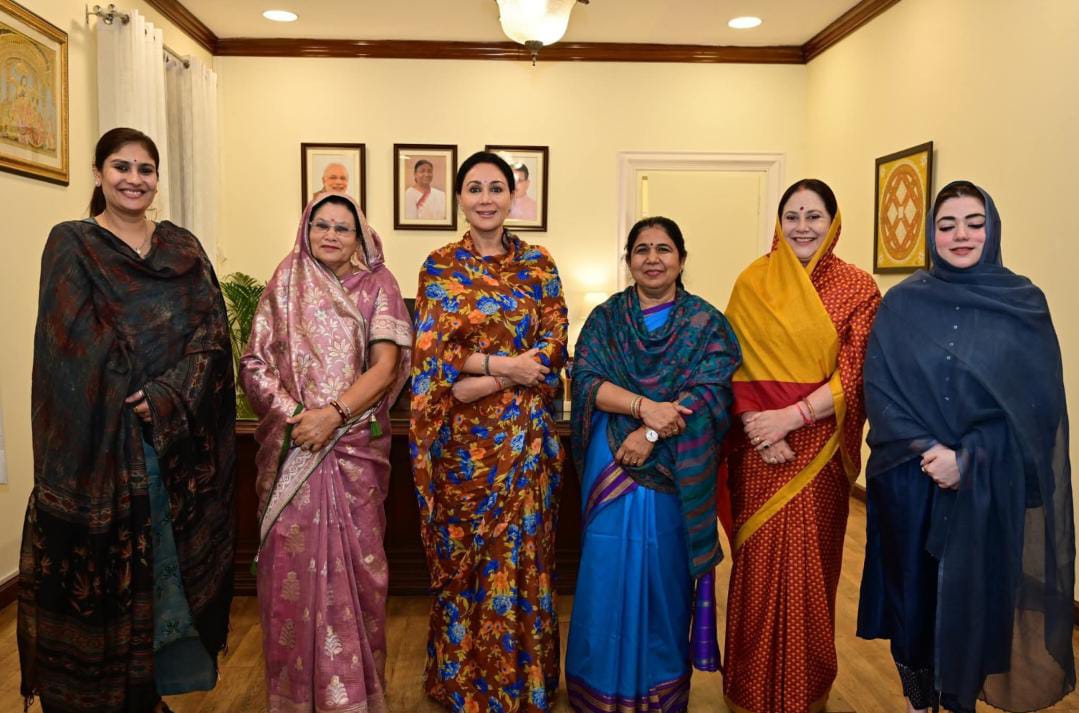 उप मुख्यमंत्री दिया कुमारी ने सचिवालय में जनप्रतिनिधियों से की शिष्टाचार भेंट, क्षेत्रीय विकास कार्यों पर हुई विस्तृत चर्चा