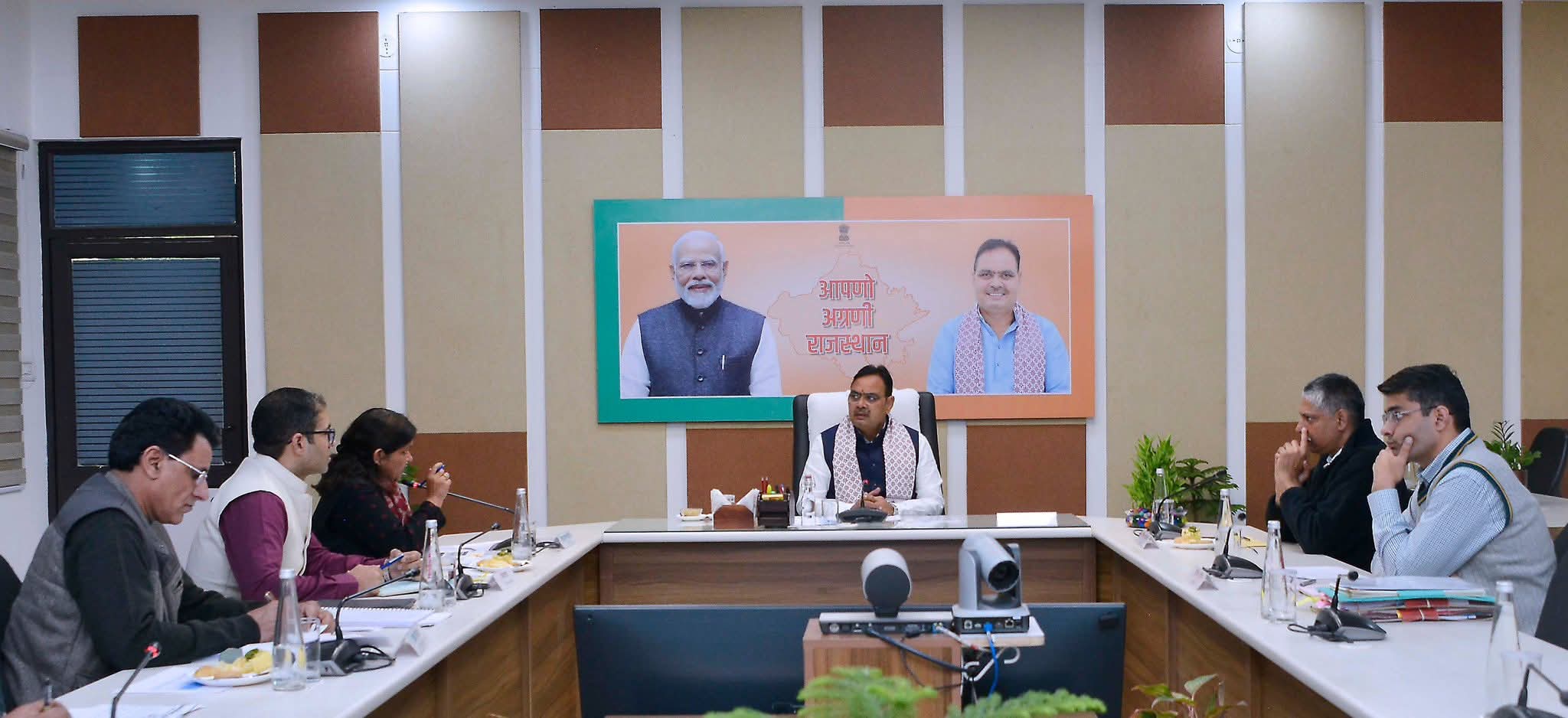 मुख्यमंत्री भजनलाल शर्मा ने मुख्यमंत्री आवास पर की स्वास्थ्य विभाग की समीक्षा बैठक, जनस्वास्थ्य योजनाओं की नियमित मॉनिटरिंग के दिए सख्त निर्देश