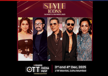 Bollywood Hungama OTT India Fest / India Entertainment Awards 2025: मुंबई में 3 और 4 दिसंबर को होगा भव्य आयोजन
