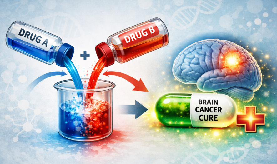 बच्चों के मस्तिष्क कैंसर के इलाज में नई उम्मीद: दो‑दवाओं का संयोजन कामयाब