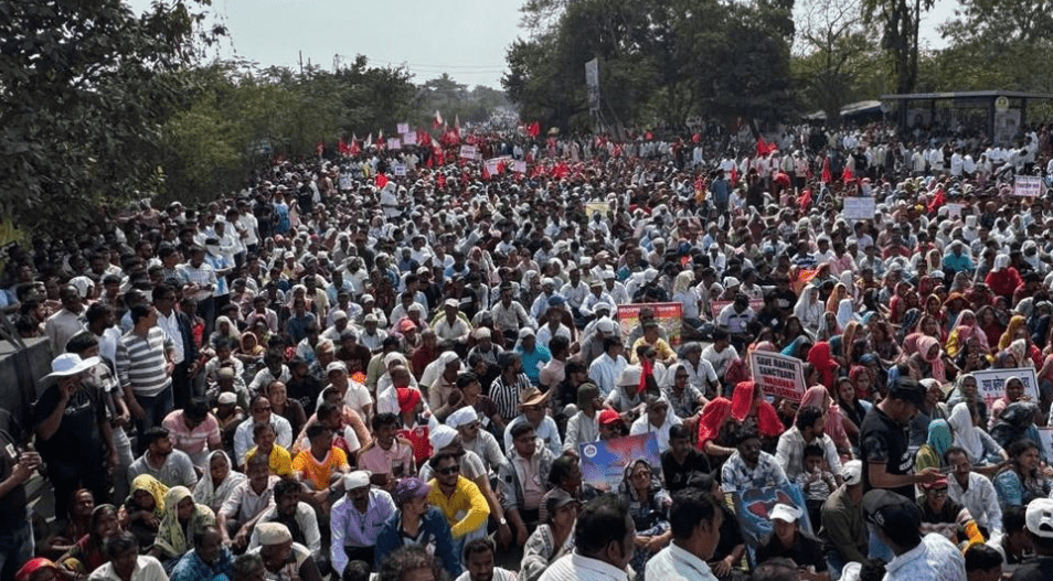 पलघर में विरोध: कहा—‘वाढवण बंदर पर्यावरण और आजीविका के लिये खतरा’