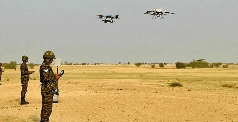 नासिक में सेना-नौसेना अधिकारियों के लिए ड्रोन प्रशिक्षण