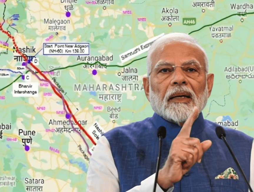 नाशिक से अक्कलकोट अब ‘सुसाट’! 31 घंटे का सफर घटकर 14 घंटे होगा, मोदी सरकार का महाराष्ट्र को 19 हजार करोड़ का मास्टरस्ट्रोक