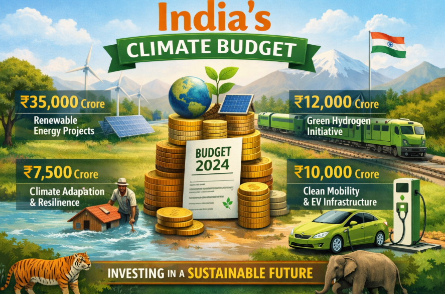 भारत का 2026‑27 जलवायु बजट: इरादा अच्छा, परिणाम चुनौतीपूर्ण
