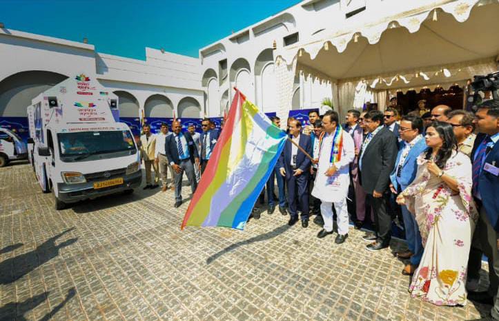 जयपुर में JITO नेशनल कॉन्क्लेव का शुभारंभ, मुख्यमंत्री ने नवकार मंत्र रथों को दिखाई हरी झंडी