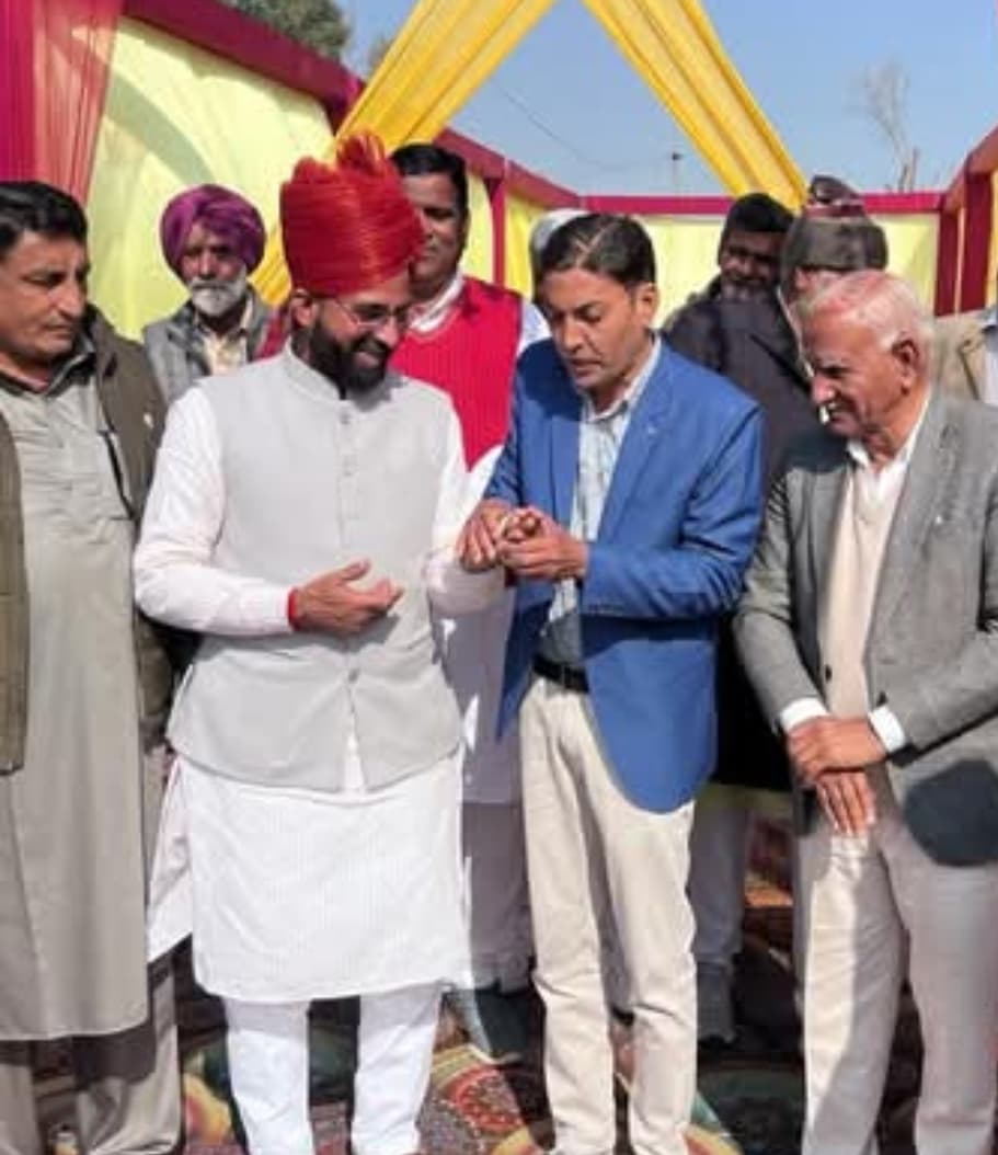 हनुमानगढ़ : राजेंद्र जी बैंक अध्यक्ष ने बलवीर बिश्नोई को जन्मदिन की दी शुभकामनाएं