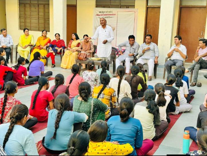 हनुमानगढ़: भाजपा युवा मोर्चा द्वारा नारी शक्ति वंदन अधिनियम के समर्थन में जागरूकता कार्यक्रम आयोजित