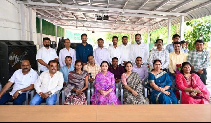 विद्याधर नगर में डिप्टी CM दिया कुमारी की बैठक, सोशल मीडिया के जरिए योजनाओं के प्रचार पर जोर