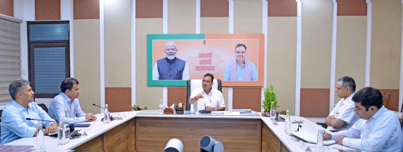 सीएम भजनलाल शर्मा की 3 बड़ी बैठकें: जनकल्याण शिविर, किसानों को राहत और जयपुर के सौंदर्यीकरण पर फोकस