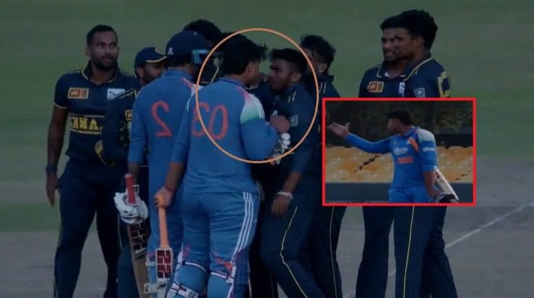 IND A vs SL A: वैभव सूर्यवंशी का फूटा गुस्सा, श्रीलंकाई खिलाड़ी को दिया जोरदार धक्का, मैदान पर हुआ हंगामा