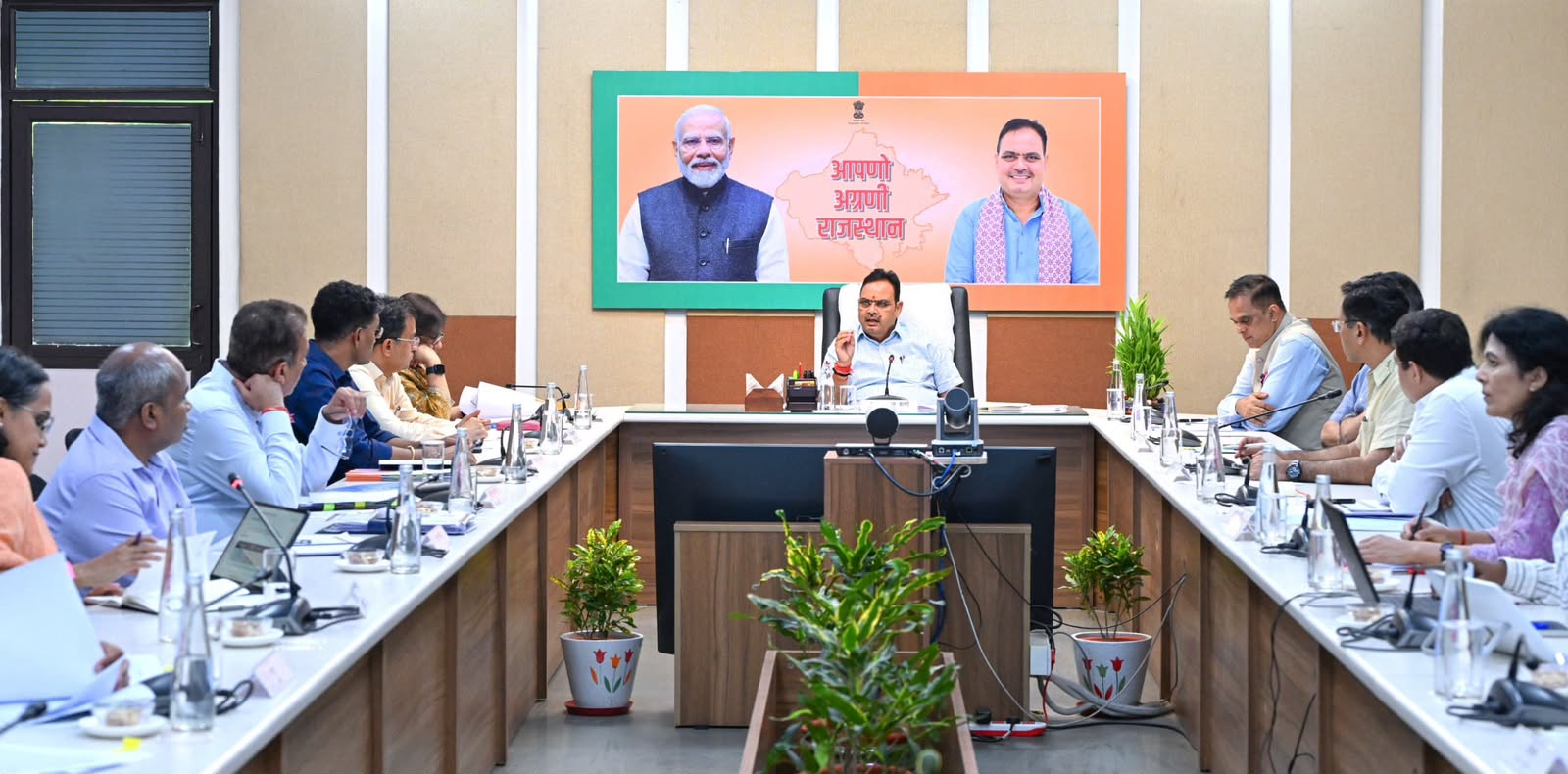 CM भजनलाल शर्मा सख्त, 2026-27 के राजस्व लक्ष्य समयबद्ध पूरे करने और कर चोरी पर सख्त कार्रवाई के निर्देश