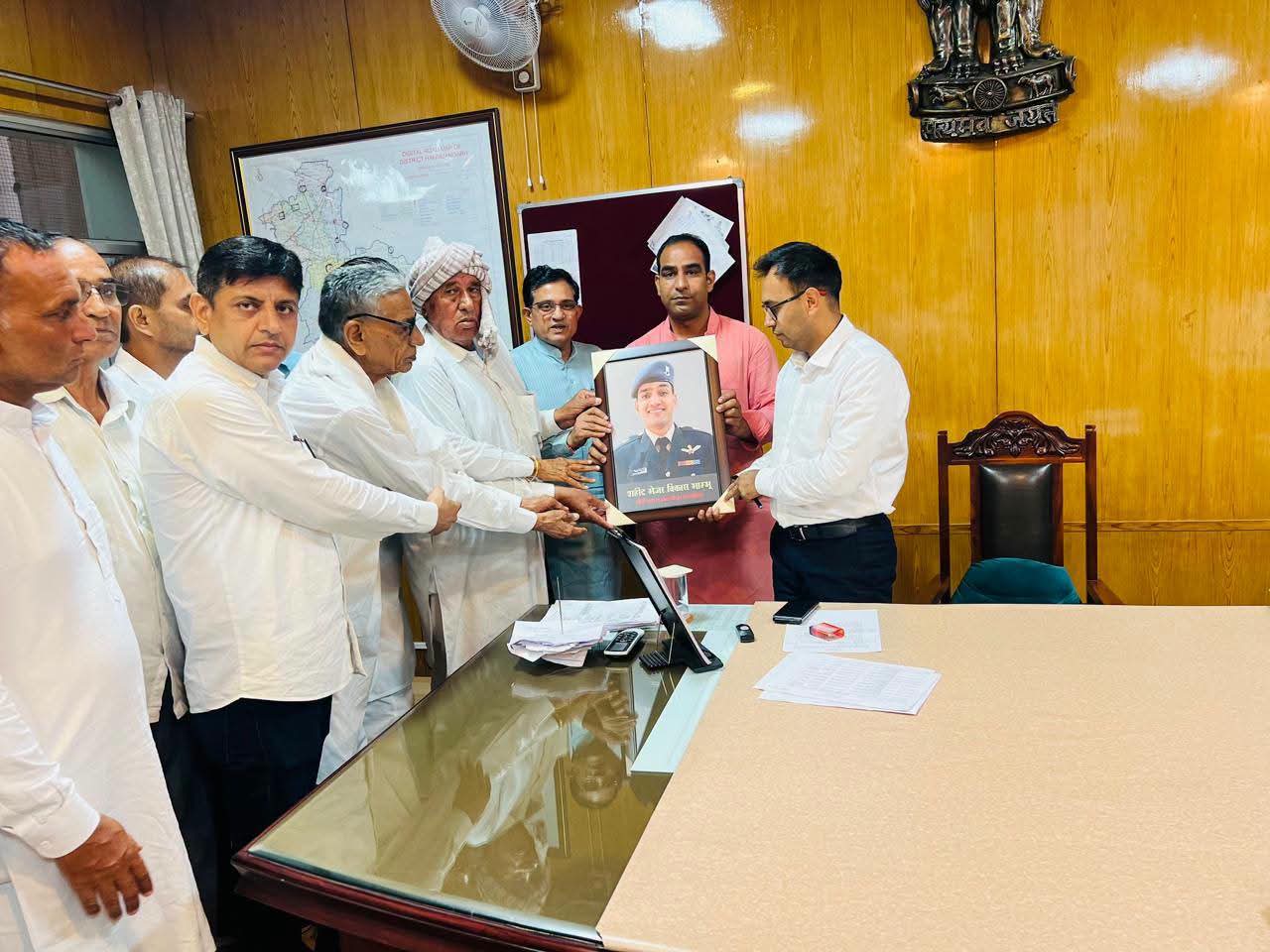 हनुमानगढ़ मेडिकल कॉलेज का नाम अब ‘बलिदानी योद्धा मेजर विकास भांभू राजकीय चिकित्सा महाविद्यालय’, शहीद परिवार ने जताया आभार