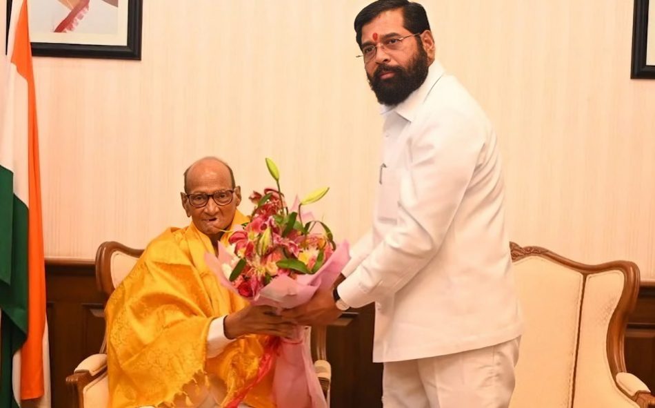 शरद पवार-एकनाथ शिंदे की मुलाकात पर संजय राउत का हमला, बोले- ‘गद्दारों को प्रतिष्ठा देना ठीक नहीं’