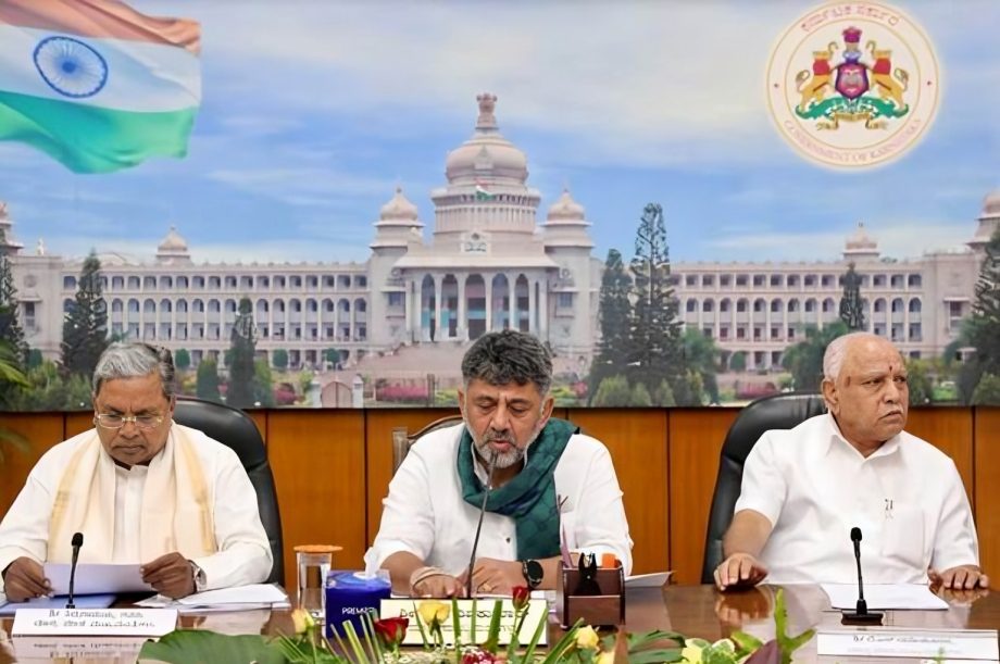 कर्नाटक में डी.के. शिवकुमार ने किया मंत्रिमंडल का विस्तार, नए और अनुभवी नेताओं को दी जिम्मेदारी