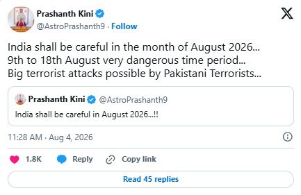9 से 18 अगस्त के बीच मुंबई पर आतंकी हमले की सोशल मीडिया पोस्ट से हड़कंप, पुलिस ने शुरू की जांच
